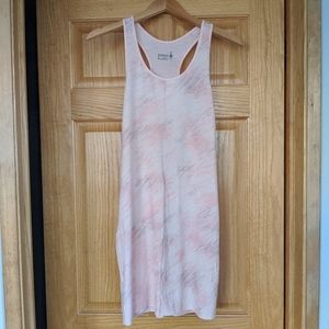 Pink racerback dress